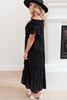 Picture of CURVY GIRL TIERED MAXI DRESS